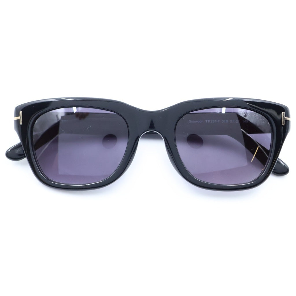 TOM FORD(トムフォード) SNOWDON スノードン ウェリントンフレーム カラーレンズ サングラス メガネ ブラック TF237-F
