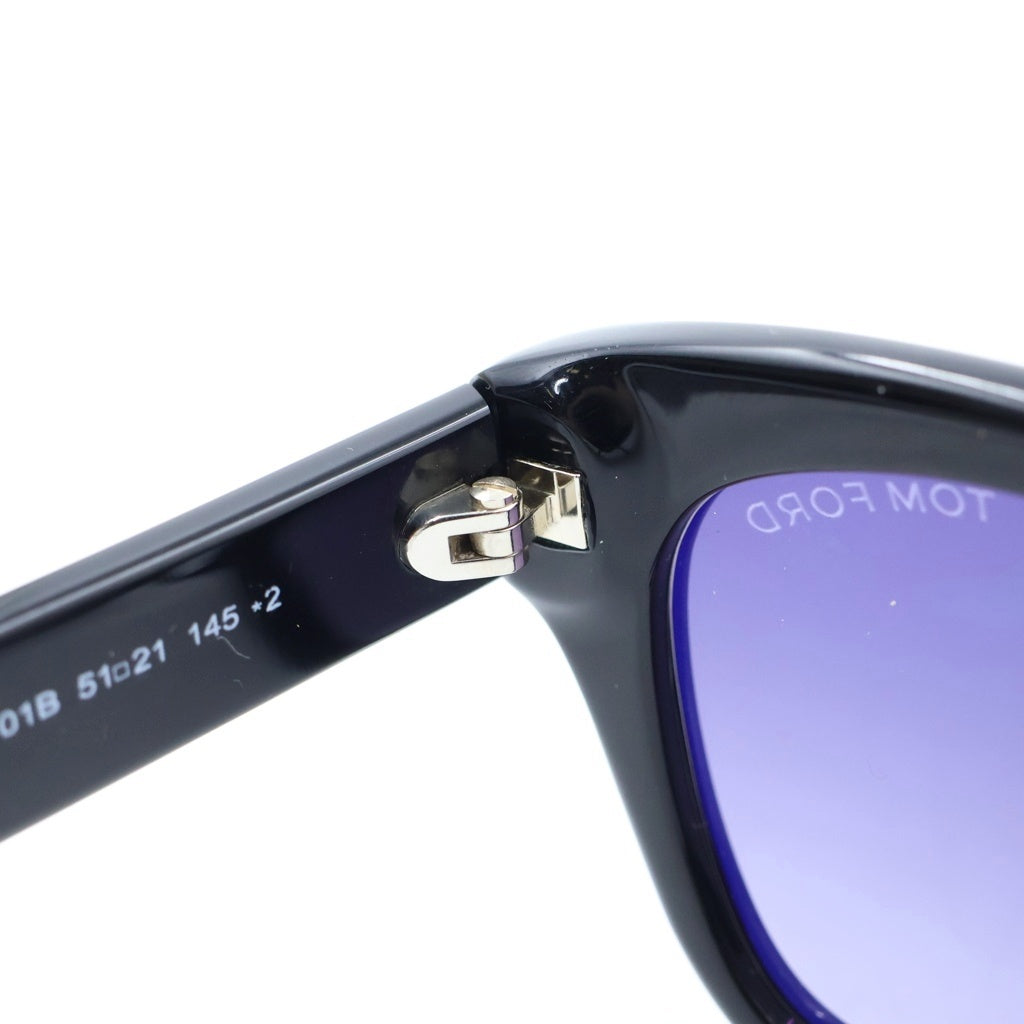 TOM FORD(トムフォード) SNOWDON スノードン ウェリントンフレーム カラーレンズ サングラス メガネ ブラック TF237-F