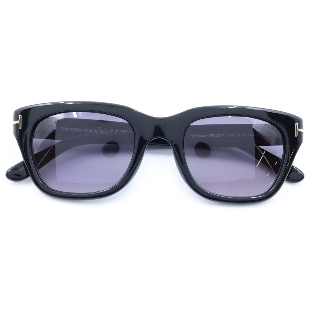 TOM FORD(トムフォード) SNOWDON スノードン ウェリントンフレーム カラーレンズ サングラス メガネ ブラック TF237-F