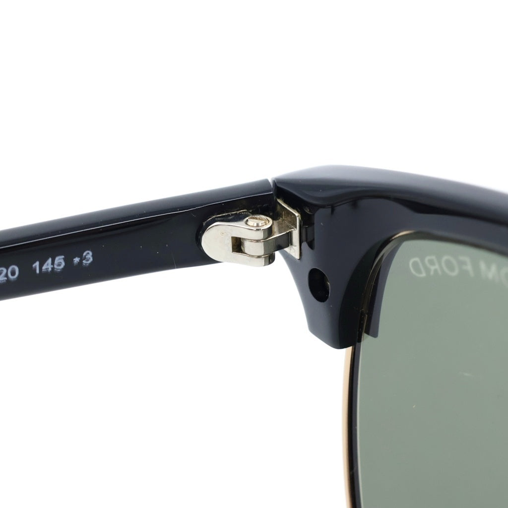 TOM FORD(トムフォード) HENRY サーモントフレーム カラーレンズ サングラス メガネ ブラック/グリーン/ゴールド TF248