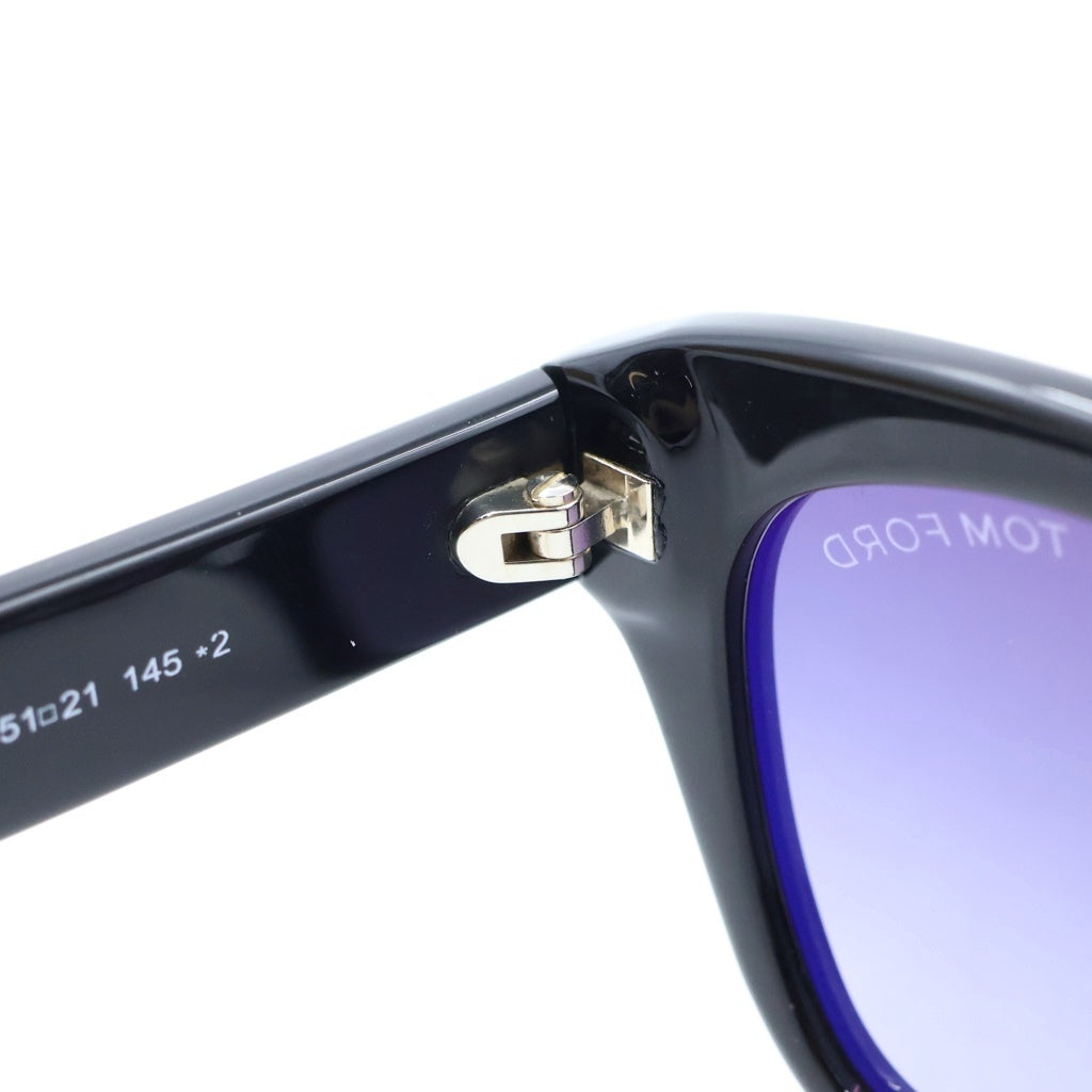 TOM FORD(トムフォード) SNOWDON スノードン ウェリントンフレーム カラーレンズ サングラス メガネ ブラック TF237-F