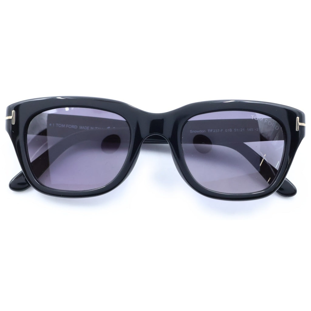 TOM FORD(トムフォード) SNOWDON スノードン ウェリントンフレーム カラーレンズ サングラス メガネ ブラック TF237-F