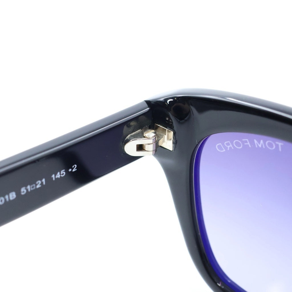 TOM FORD(トムフォード) SNOWDON スノードン ウェリントンフレーム カラーレンズ サングラス メガネ ブラック TF237-F