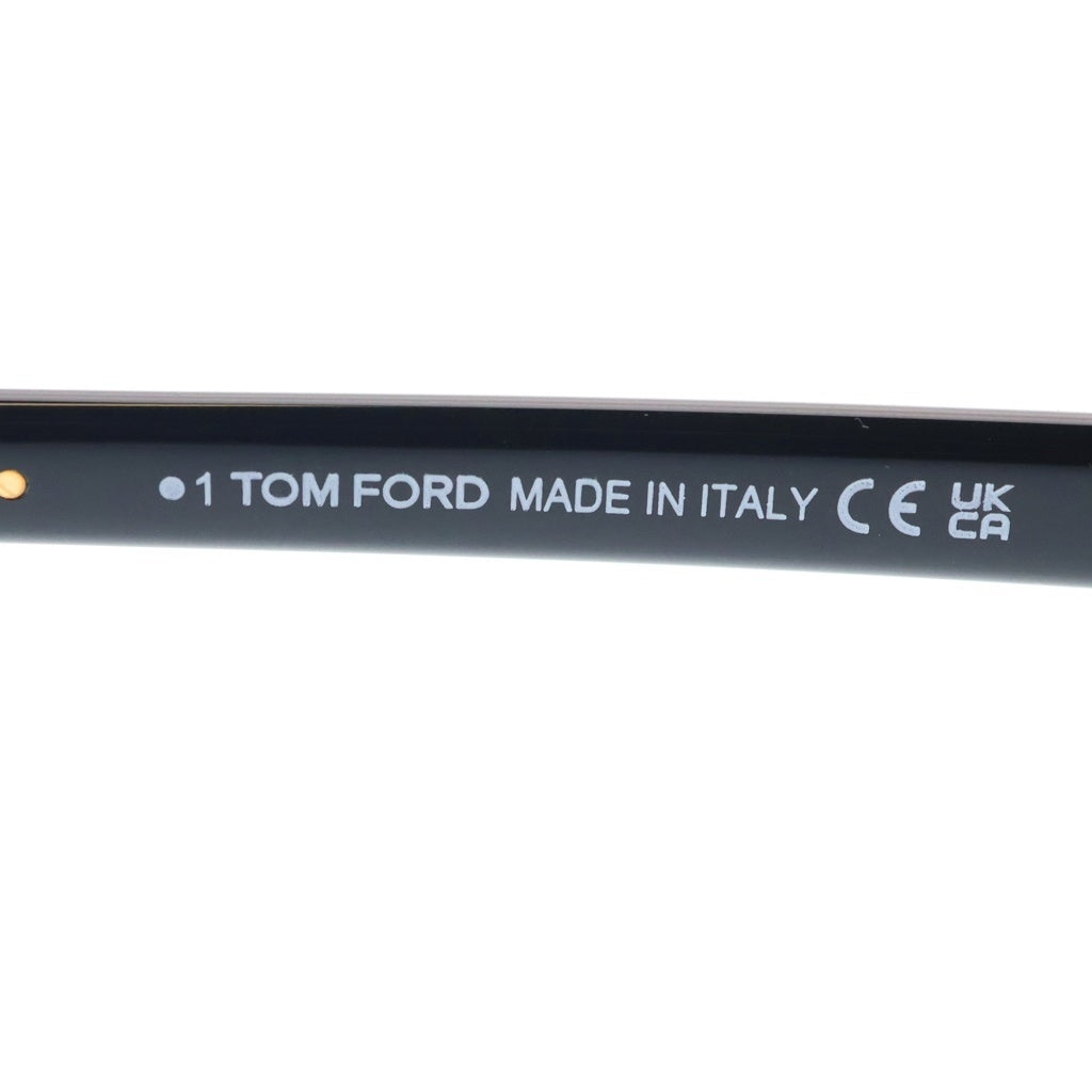 TOM FORD(トムフォード) TF6101-D-B アジアンフィット ウェリントンフレーム クリアレンズ サングラス メガネ ブラック