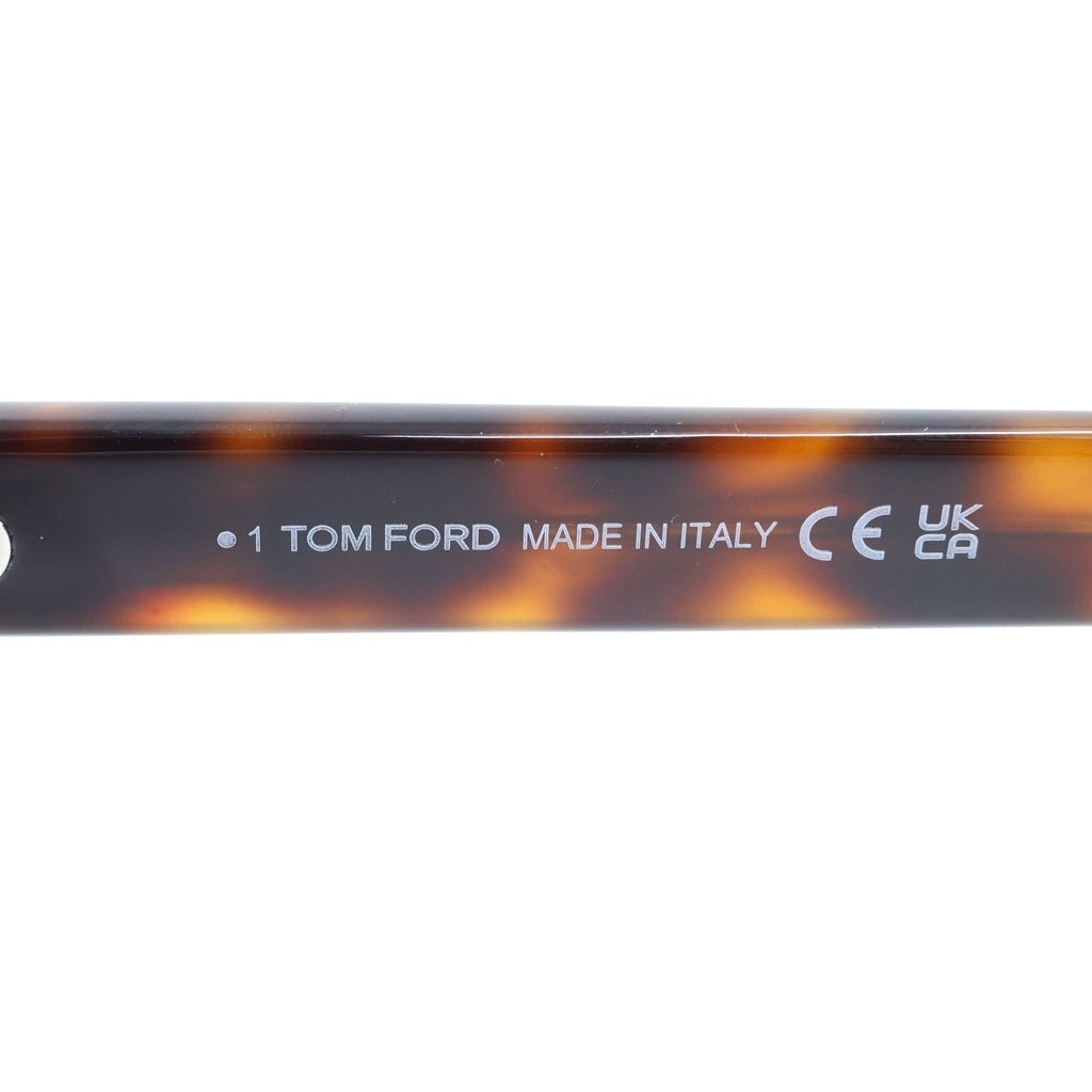 TOM FORD(トムフォード) アジアンフィット ウェリントンフレーム クリアレンズ サングラス メガネ ブラウン TF6072-D-B