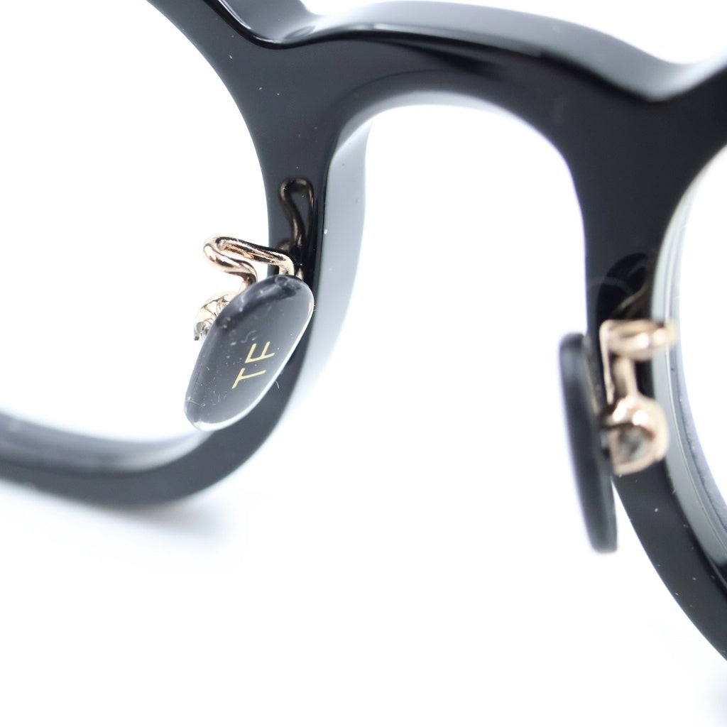 TOM FORD(トムフォード) アジアンフィット ウェリントンフレーム クリアレンズ サングラス メガネ ブラック TF6009-D-B レディース