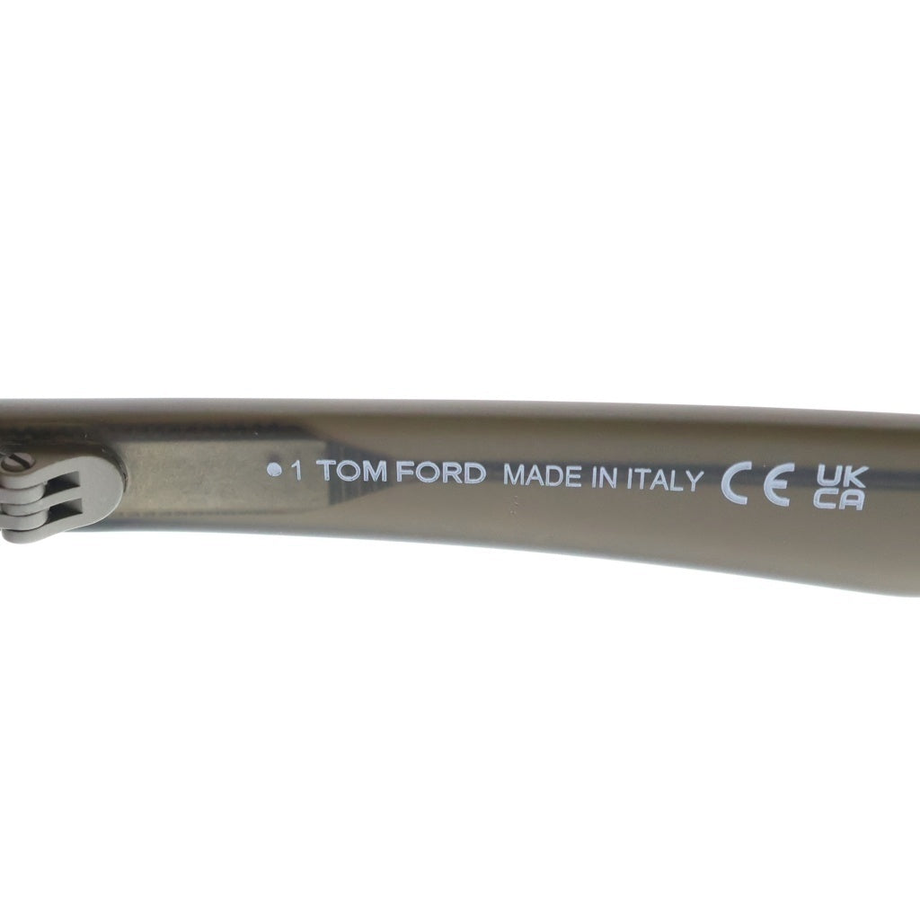 TOM FORD(トムフォード) TF1231-D アジアンフィット スクエアフレーム クリアレンズ サングラス メガネ グレー