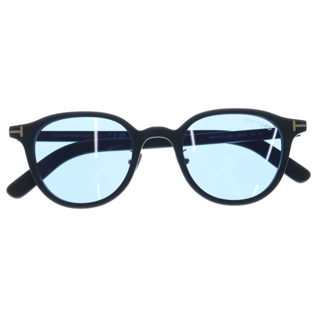 TOM FORD(トムフォード) TF977-D アジアンフィット ウェリントンフレーム カラーレンズ サングラス メガネ ブラック/ブルー