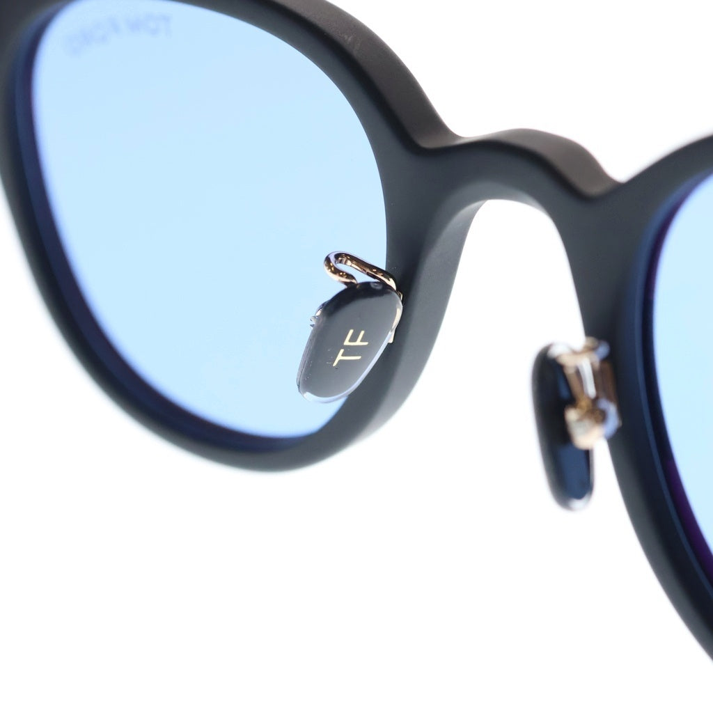 TOM FORD(トムフォード) TF977-D アジアンフィット ウェリントンフレーム カラーレンズ サングラス メガネ ブラック/ブルー