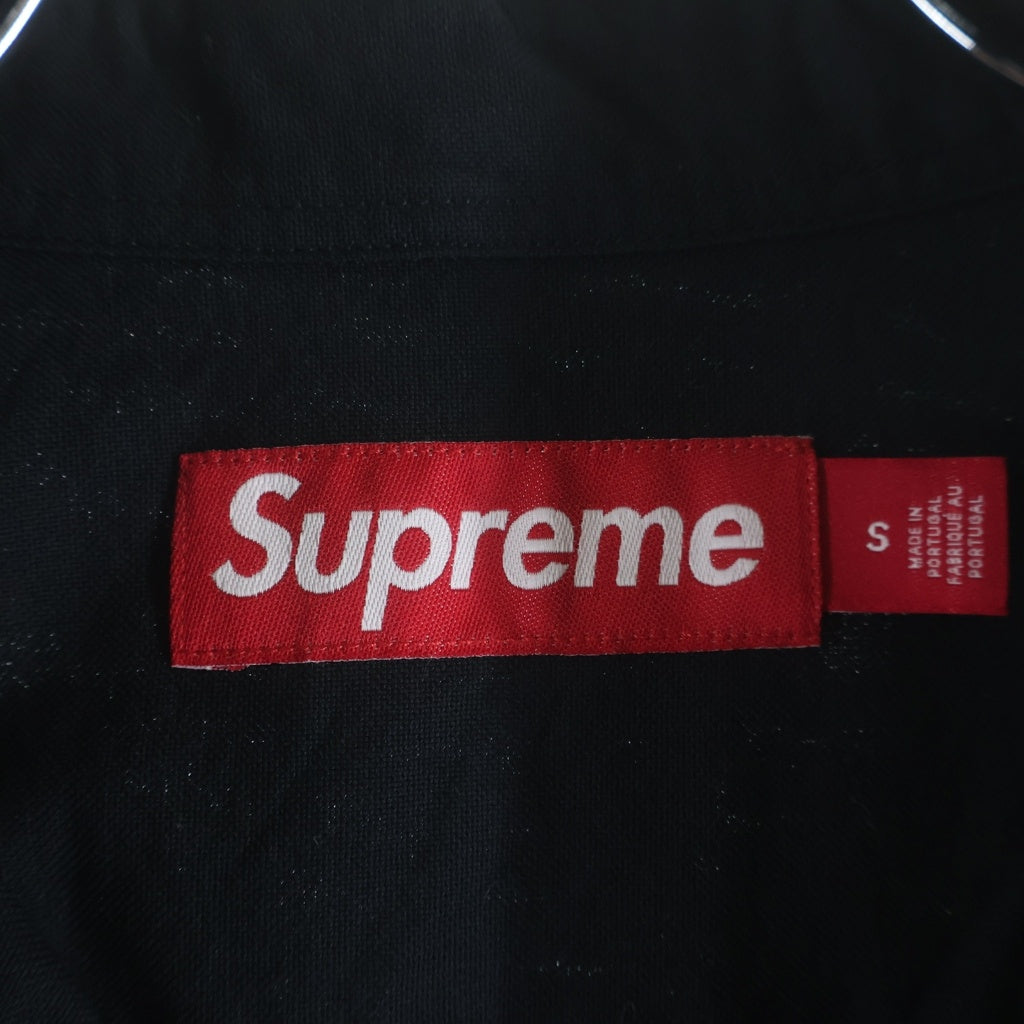 SUPREME(シュプリーム) 26SS Loose Fit Oxford S/S Shirt ルーズフィット オックスフォード ボタンダウン 半袖シャツ ブラック