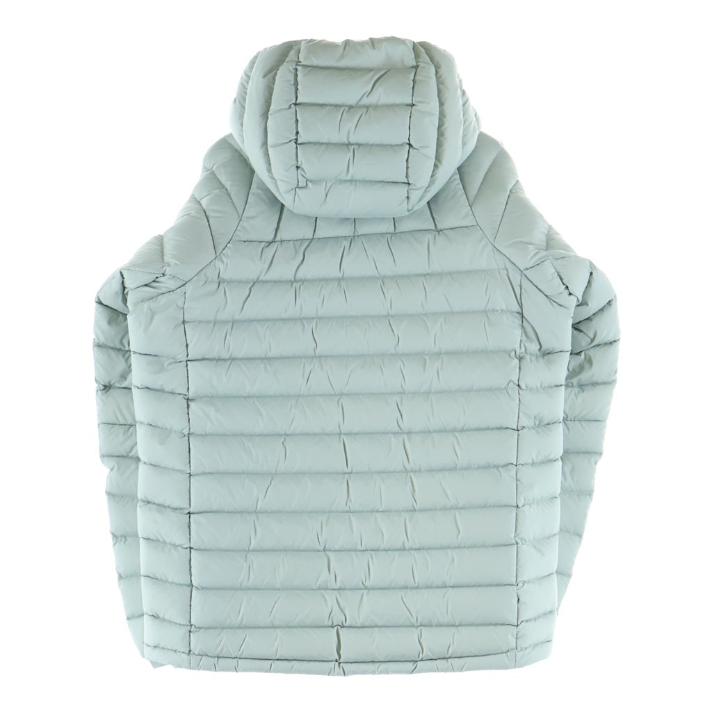NO BRAND(ノーブランド) FEELS SHELL DOWN JACKET フィールズ シェル フーデッド ジップアップ ダウンジャケット ブルー