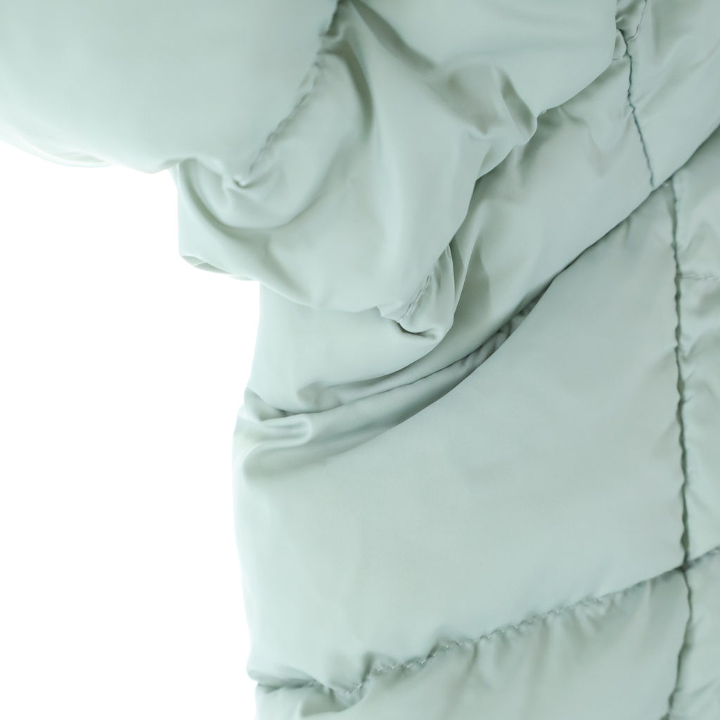 NO BRAND(ノーブランド) FEELS SHELL DOWN JACKET フィールズ シェル フーデッド ジップアップ ダウンジャケット ブルー