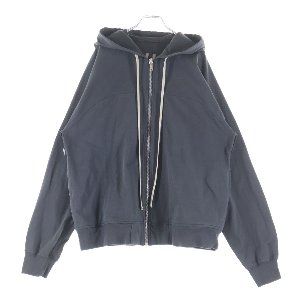 Rick Owens(リックオウエンス) 19SS ジップアップスウェットパーカー フーディー ネイビー RU19S2279-BA