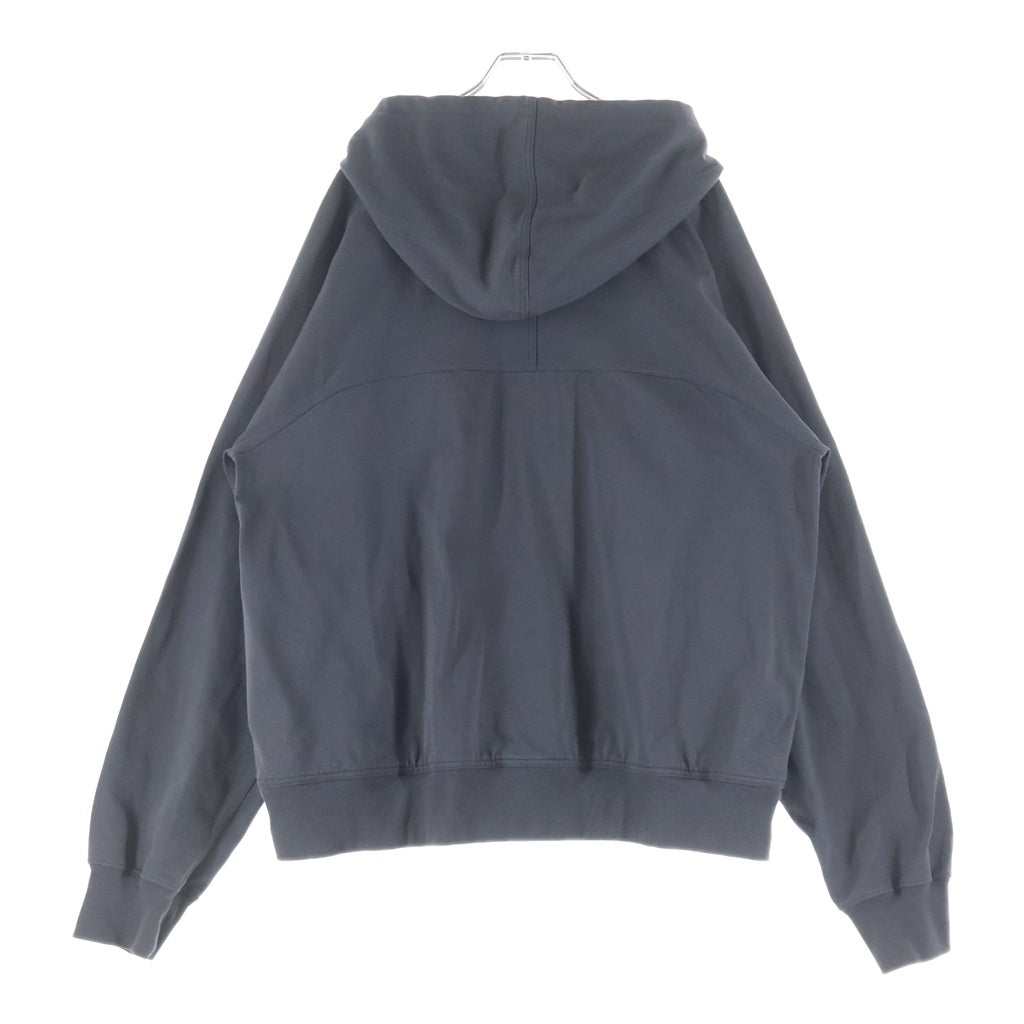 Rick Owens(リックオウエンス) 19SS ジップアップスウェットパーカー フーディー ネイビー RU19S2279-BA