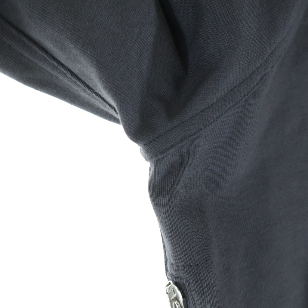 Rick Owens(リックオウエンス) 19SS ジップアップスウェットパーカー フーディー ネイビー RU19S2279-BA