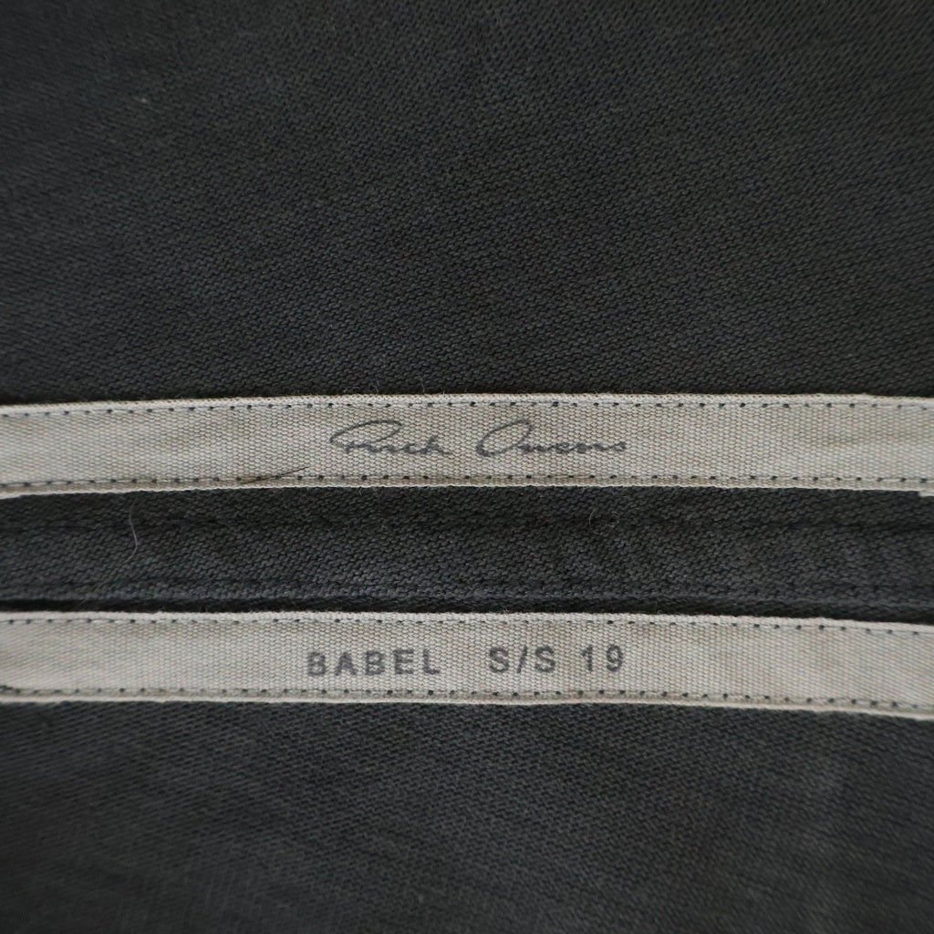 Rick Owens(リックオウエンス) 19SS ジップアップスウェットパーカー フーディー ネイビー RU19S2279-BA