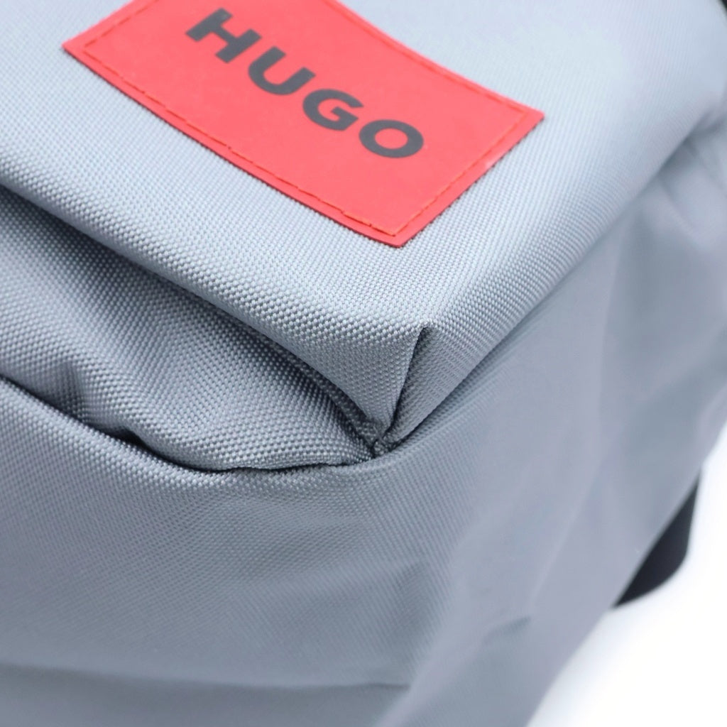 HUGO BOSS(ヒューゴボス) ETHON BACKPACK エトン ロゴパッチ バックパック リュックサック グレー 50455562