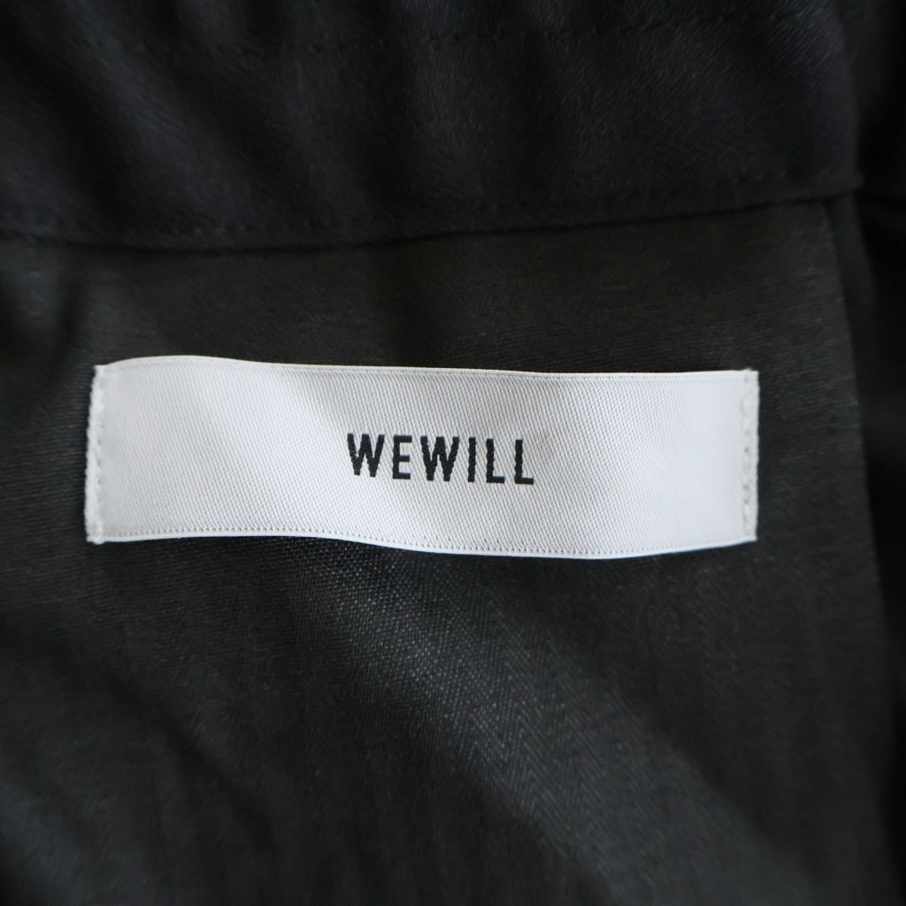 WEWILL(ウィーウィル) PAJAMA TROUSERS ウール混 パジャマ トラウザーズパンツ グレー W-015-6009