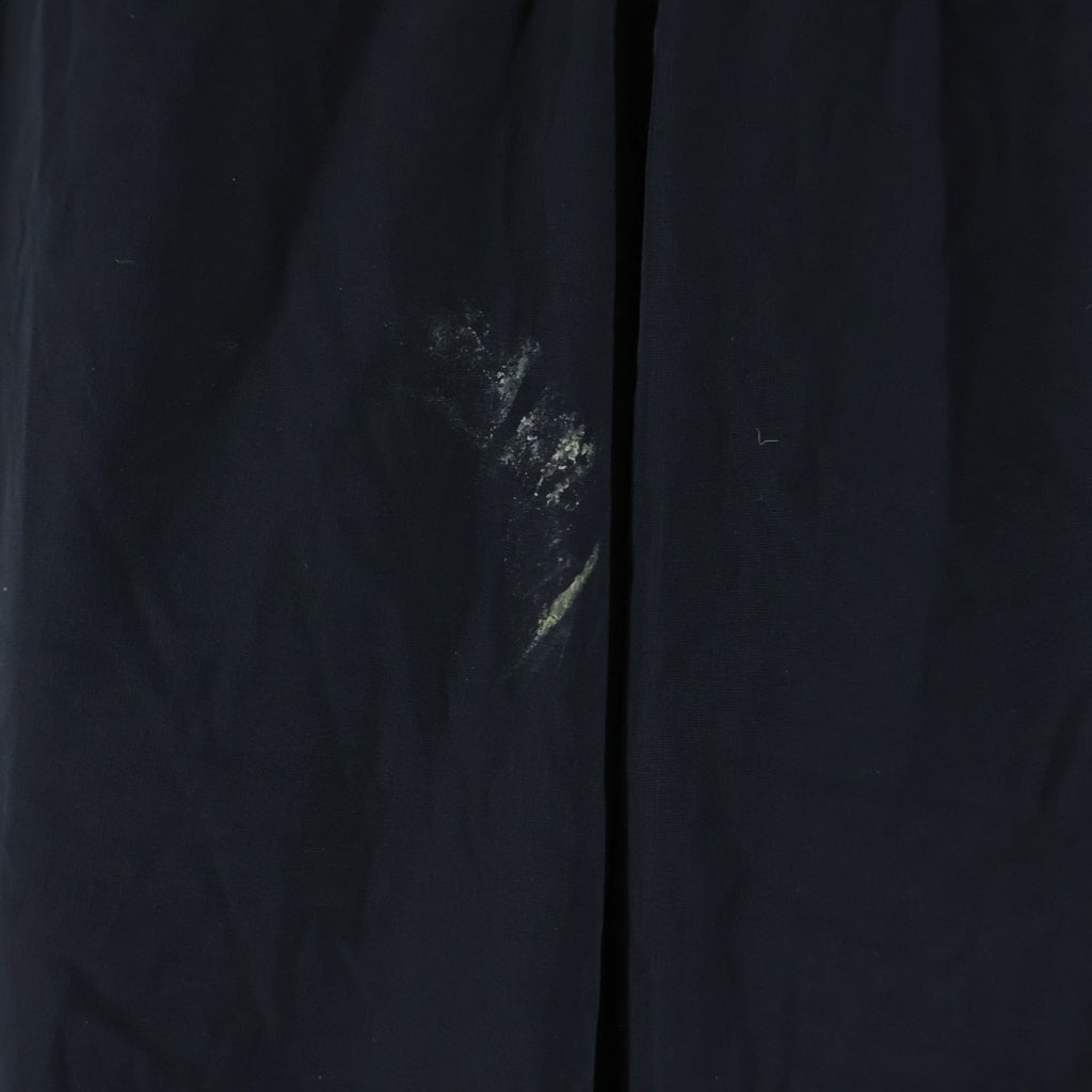 N.HOOLYWOOD(エヌハリウッド) 22AW STRAIGHT PANTS TWO-TUCK SLACKS ツータック ナイロン ストレートパンツ ブラック 2225-PT01-006