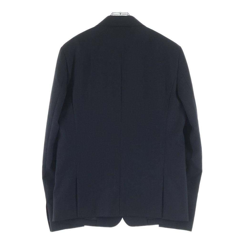 DSQUARED2(ディースクエアード) マイクロチェック 3B シングルテーラードジャケット ブラック S71BN0672
