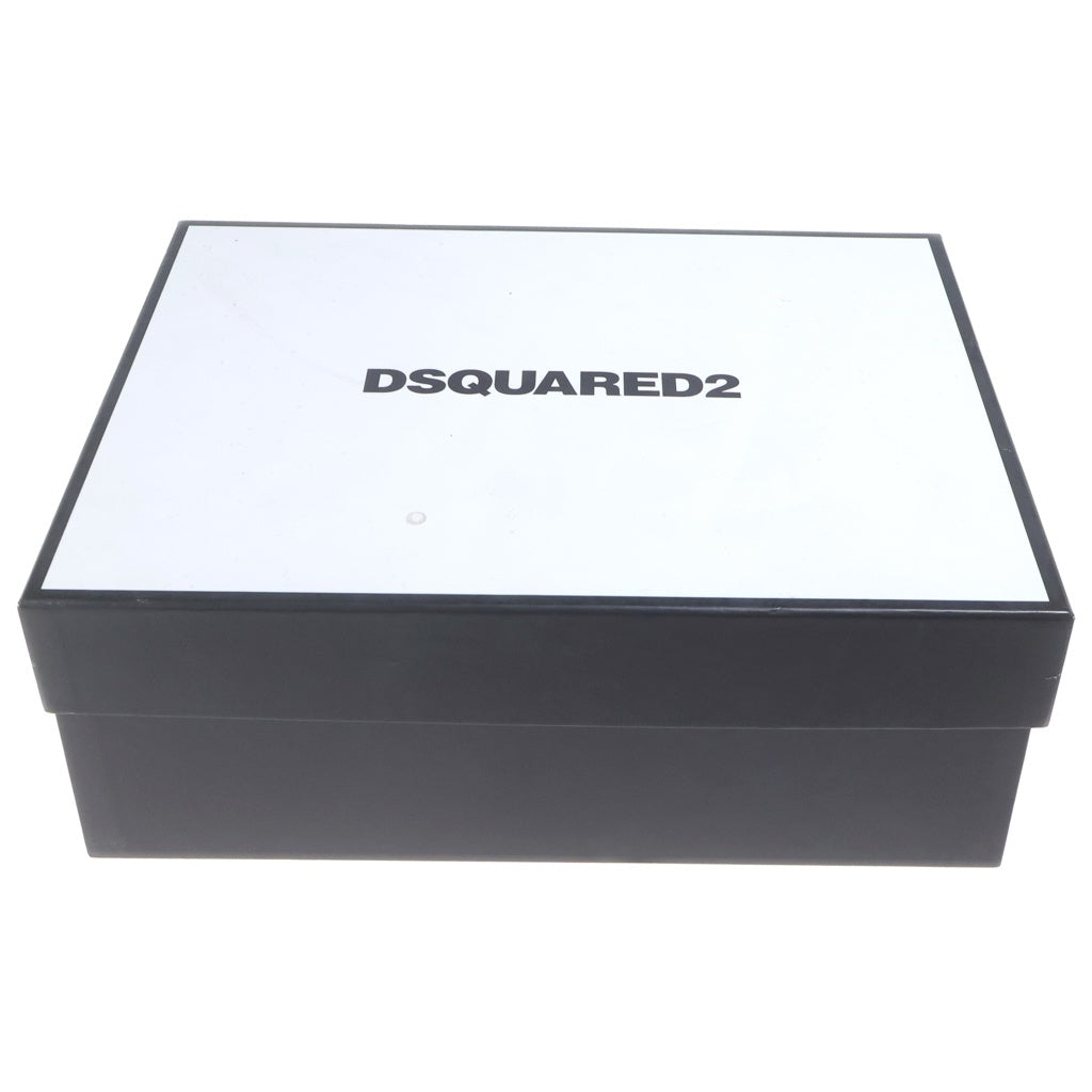 DSQUARED2(ディースクエアード) デニム ラバーソール レースアップブーツ インディゴ
