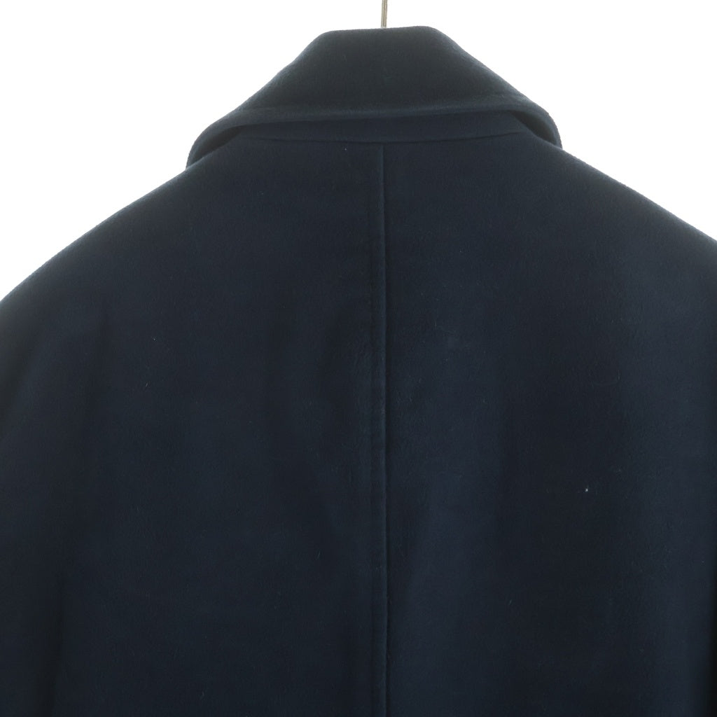 SUPREME(シュプリーム) 11AW Peacoat コットンモールスキン 裏地ペイズリーピーコート ネイビー