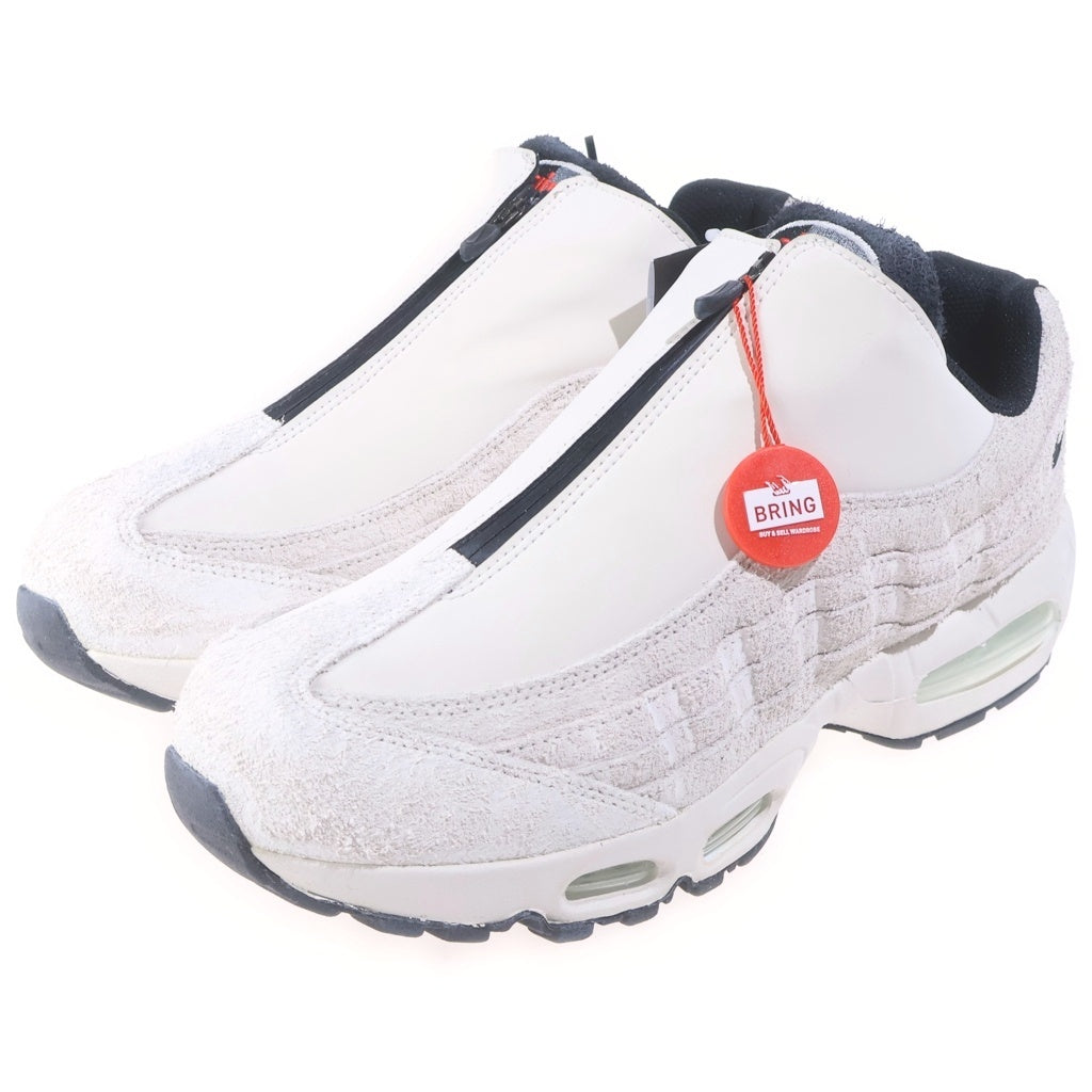 NIKE(ナイキ) AIR MAX 95 BIG BUBBLE ZIP PHANTOM LIGHT CRIMSON エアマックス ローカットスニーカー US9.5/27.5cm IM0695-002
