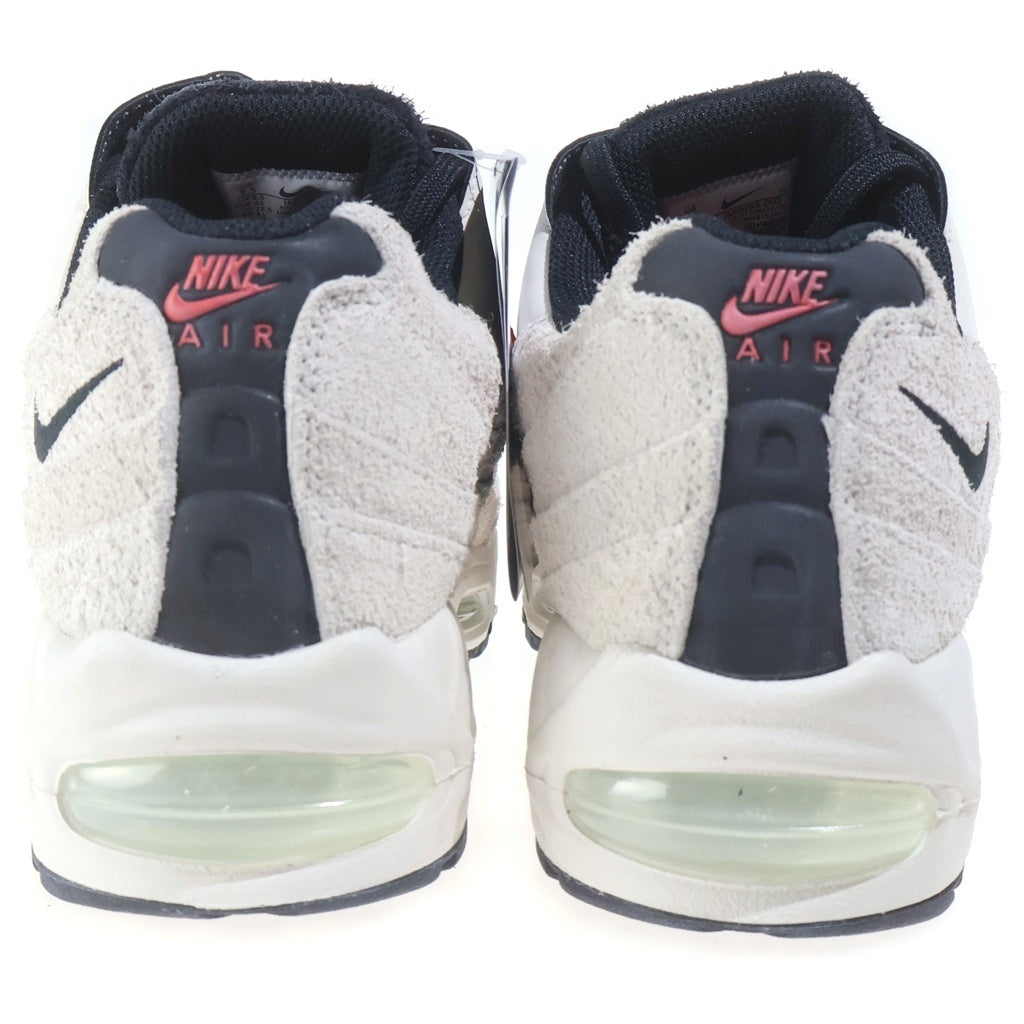 NIKE(ナイキ) AIR MAX 95 BIG BUBBLE ZIP PHANTOM LIGHT CRIMSON エアマックス ローカットスニーカー US9.5/27.5cm IM0695-002