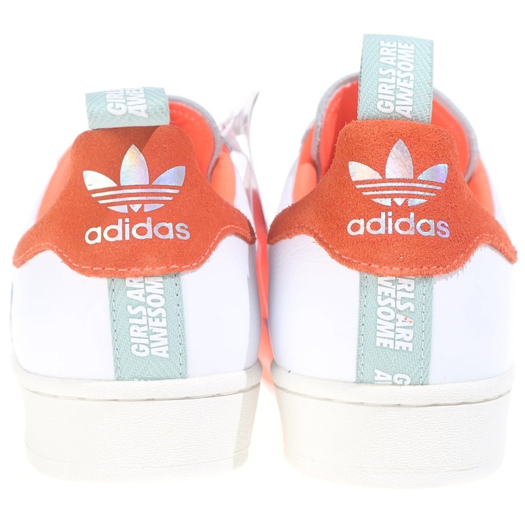 adidas(アディダス) ×GIRLS ARE AWESOME SUPERSTAR ガールズアーオーサム スーパースター ローカットスニーカー ホワイト US8/26.0cm FW8087