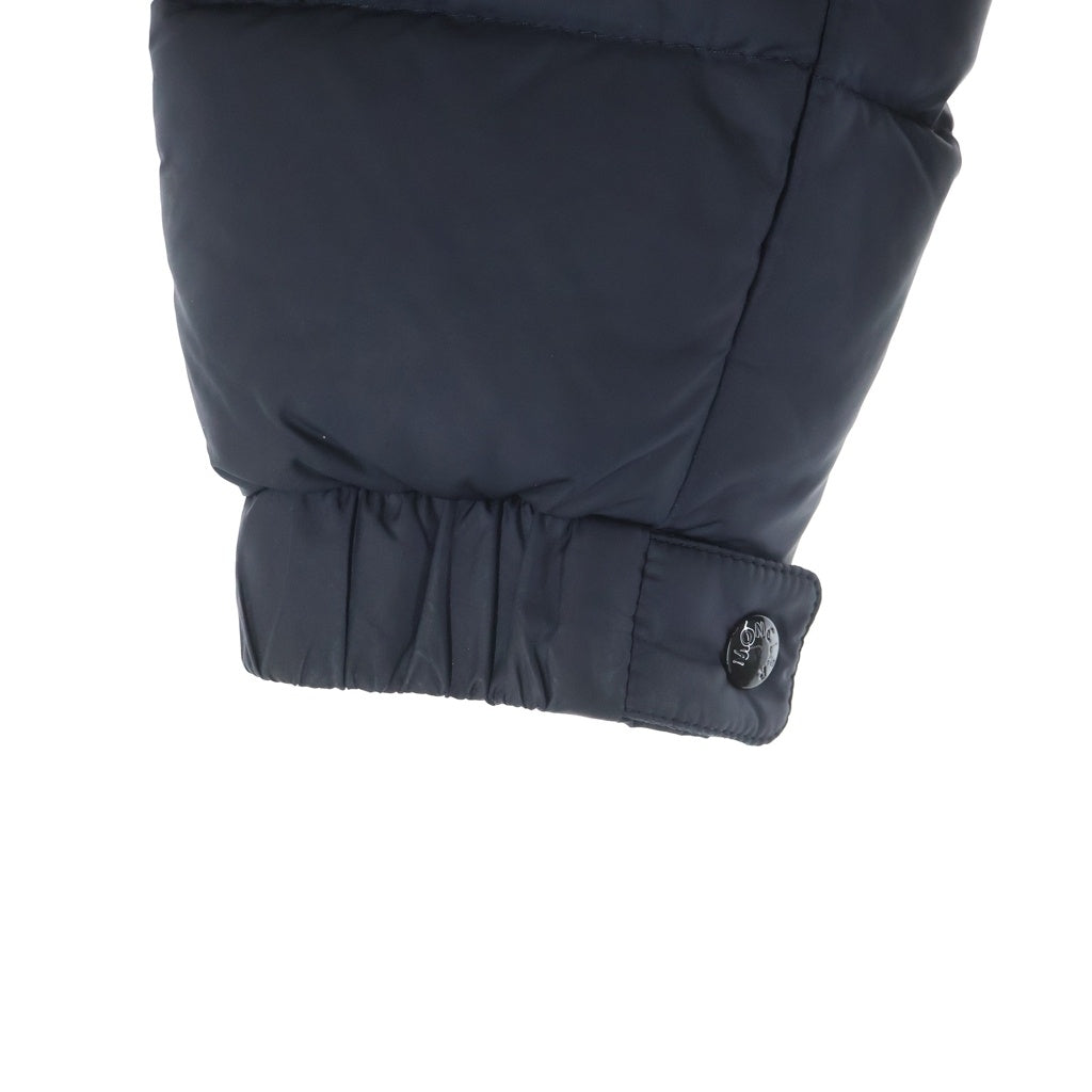 MONCLER(モンクレール) 15AW HYMALAY ヒマレイ ロゴパッチ ジップアップ フーデッドダウンジャケット ブラック A20914195005 54654