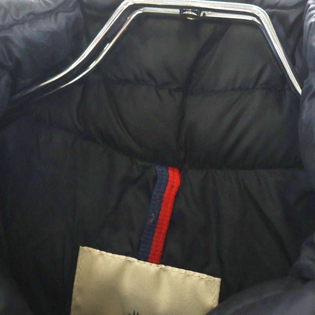 MONCLER(モンクレール) 15AW HYMALAY ヒマレイ ロゴパッチ ジップアップ フーデッドダウンジャケット ブラック A20914195005 54654