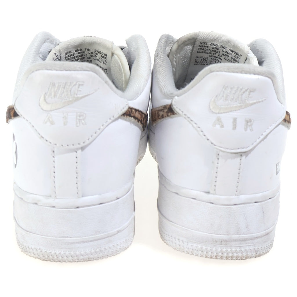 NIKE(ナイキ) ×SUPREME ×GOODENOUGH 25SS AIR FORCE1 LOW WHITE/LEOPARD シュプリーム グッドイナフ エアフォース1 レオパード ローカットスニーカー ホワイト US6/24cm IM3483-100 レディース