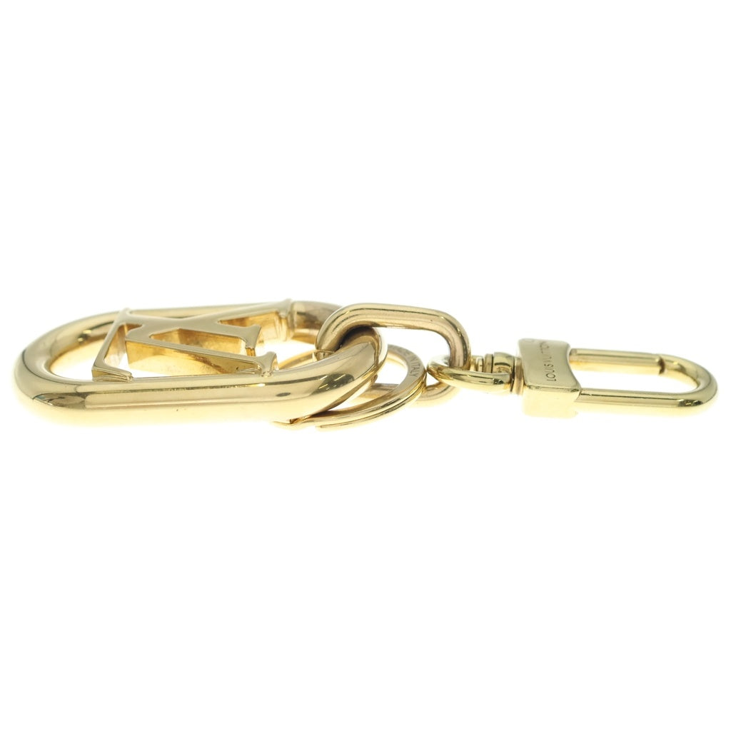 LOUIS VUITTON(ルイヴィトン) ポルト クレ LV リンク バッグチャーム ロゴキーリング ゴールド GP M00824