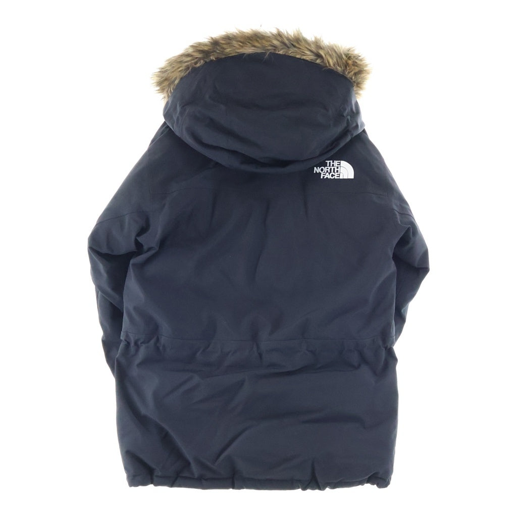 THE NORTH FACE(ザノースフェイス) ANTARCTICA PARKA アンタークティカパーカ フロントロゴエンブロイダリー ファーフーデッド ジップアップ ダウンジャケット ブラック ND92032