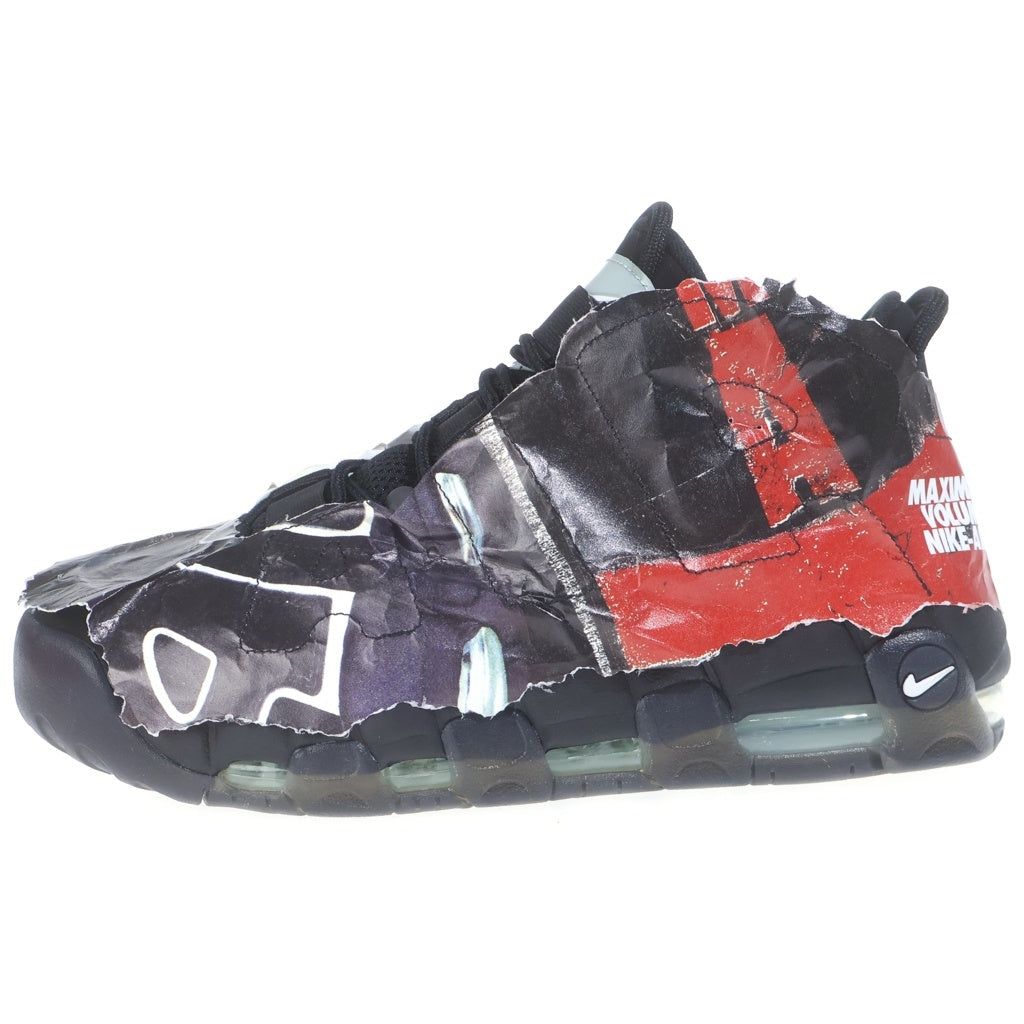 NIKE(ナイキ) AIR MORE UPTEMPO 96 MADE YOU LOOK エア モア アップテンポ メイドユールック ハイカットスニーカー ブラック US9.5/27.5cm DJ4633-010