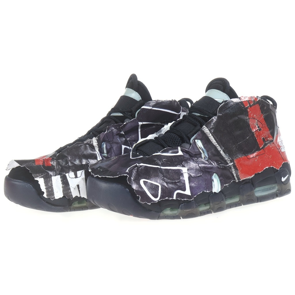 NIKE(ナイキ) AIR MORE UPTEMPO 96 MADE YOU LOOK エア モア アップテンポ メイドユールック ハイカットスニーカー ブラック US9.5/27.5cm DJ4633-010