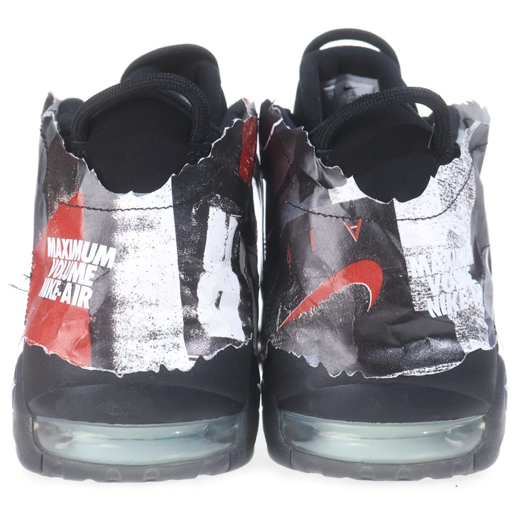 NIKE(ナイキ) AIR MORE UPTEMPO 96 MADE YOU LOOK エア モア アップテンポ メイドユールック ハイカットスニーカー ブラック US9.5/27.5cm DJ4633-010
