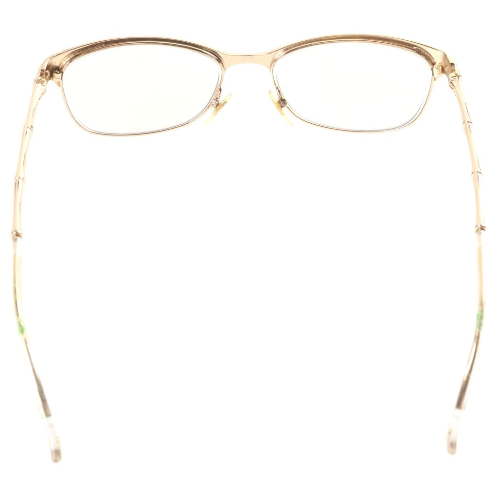 GUCCI(グッチ) スクエアフレーム アイウェア 眼鏡 ブラウン/ゴールド GG4277