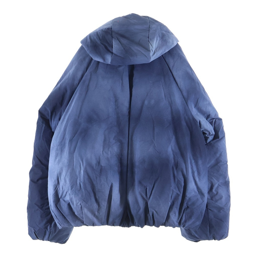 LOEWE(ロエベ) ×On Running Technical Shell Puffer Jacket オン ランニング タイダイ テクニカルシェル フーデッドパファージャケット ネイビー H929Y02W26