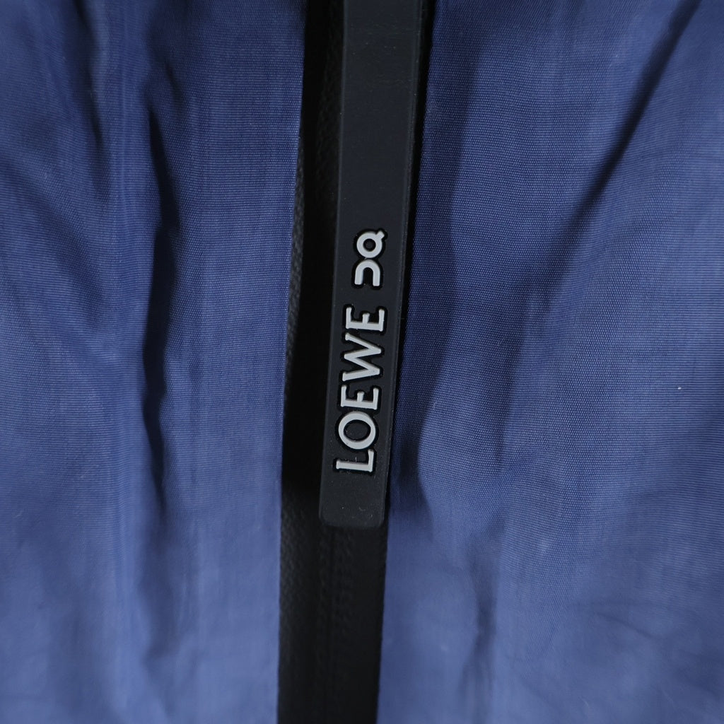 LOEWE(ロエベ) ×On Running Technical Shell Puffer Jacket オン ランニング タイダイ テクニカルシェル フーデッドパファージャケット ネイビー H929Y02W26