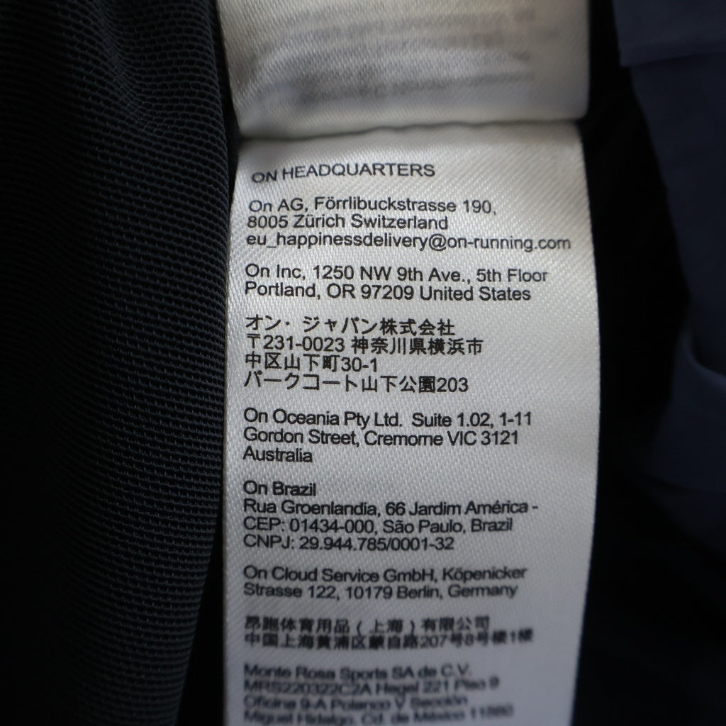 LOEWE(ロエベ) ×On Running Technical Shell Puffer Jacket オン ランニング タイダイ テクニカルシェル フーデッドパファージャケット ネイビー H929Y02W26