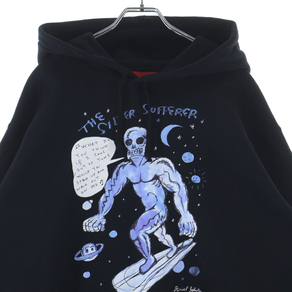 SUPREME(シュプリーム) 20SS Daniel Johnston Hooded Sweatshirt ダニエル ジョンストン プルオーバー スウェットパーカー フーディー ブラック