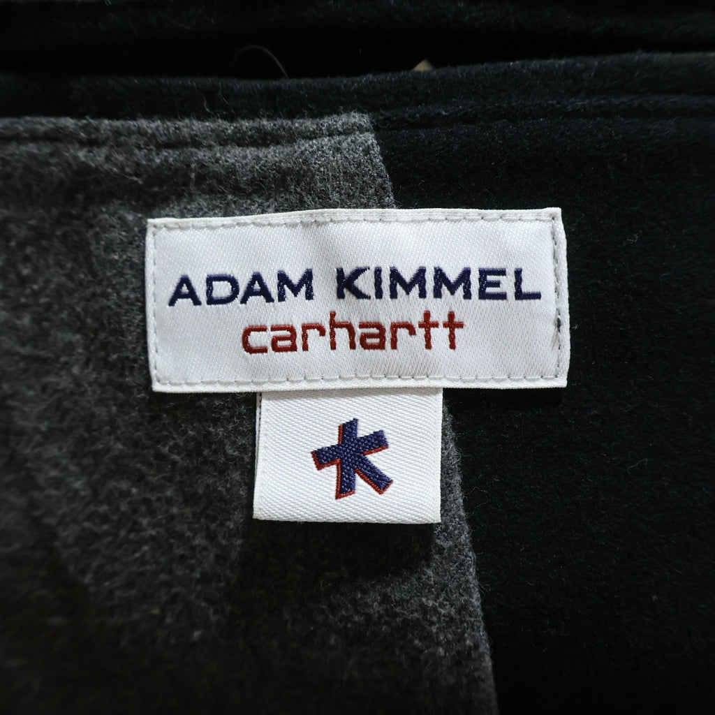 CARHARTT(カーハート) ×ADAM KIMMEL アダムキメル コットンモールスキン テーラードジャケット 金ボタンブレザー ブラック AKC02