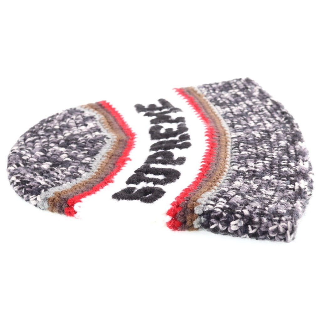 SUPREME(シュプリーム) 26SS Knit Logo Crusher Hat ニットロゴ クラッシャーハット ブラック
