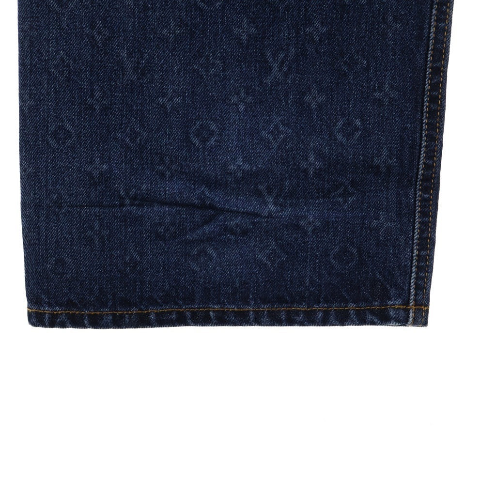 LOUIS VUITTON(ルイヴィトン) 26AW モノグラム ゴースト ウォッシュドデニム スケートパンツ インディゴ 1AKOTX