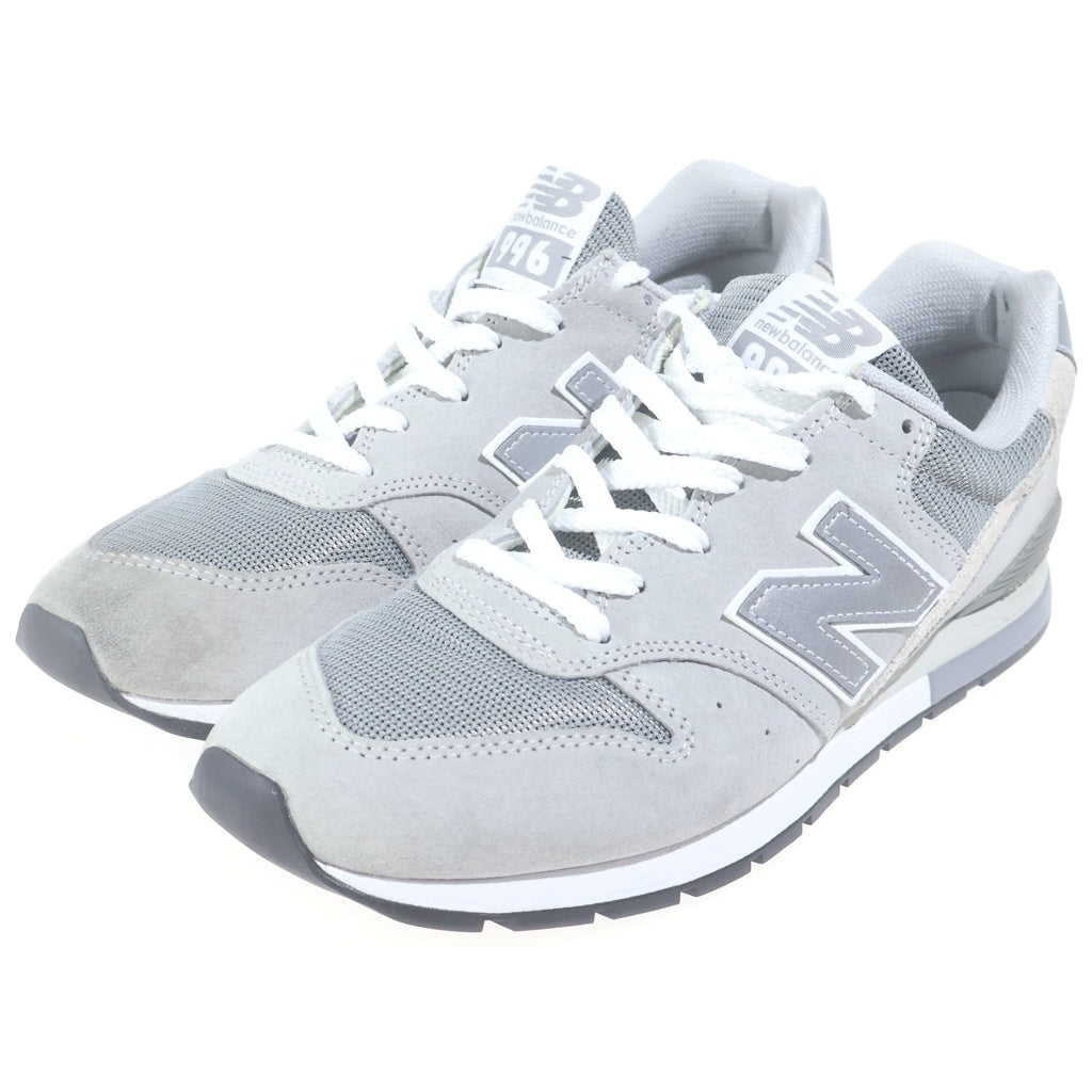 New Balance(ニューバランス) CM996GR2 スウェード メッシュ ローカットスニーカー グレー US8/26cm
