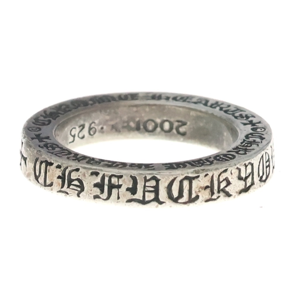 CHROME HEARTS(クロムハーツ) 3mm SPACER FUCKYOU スペーサー ファックユー リング シルバーBCA333