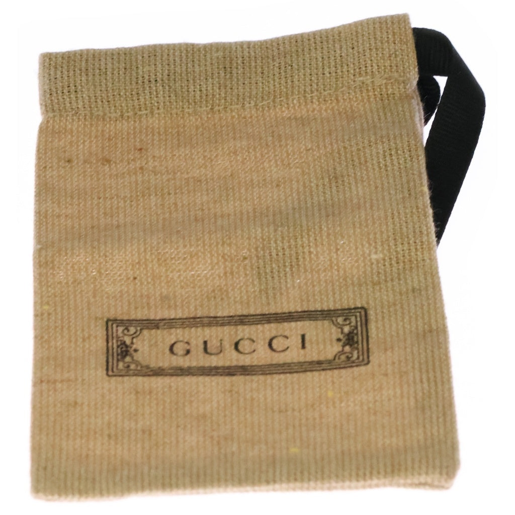 GUCCI(グッチ) インターロッキングG エナメル ボールチェーンブレスレット シルバー/グリーン 753442 レディース