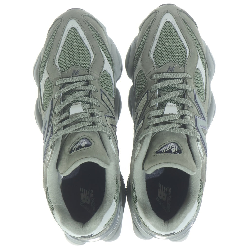 New Balance(ニューバランス) U9060ZGD スエードレザー メッシュ ローカットスニーカー カーキ US11/29cm