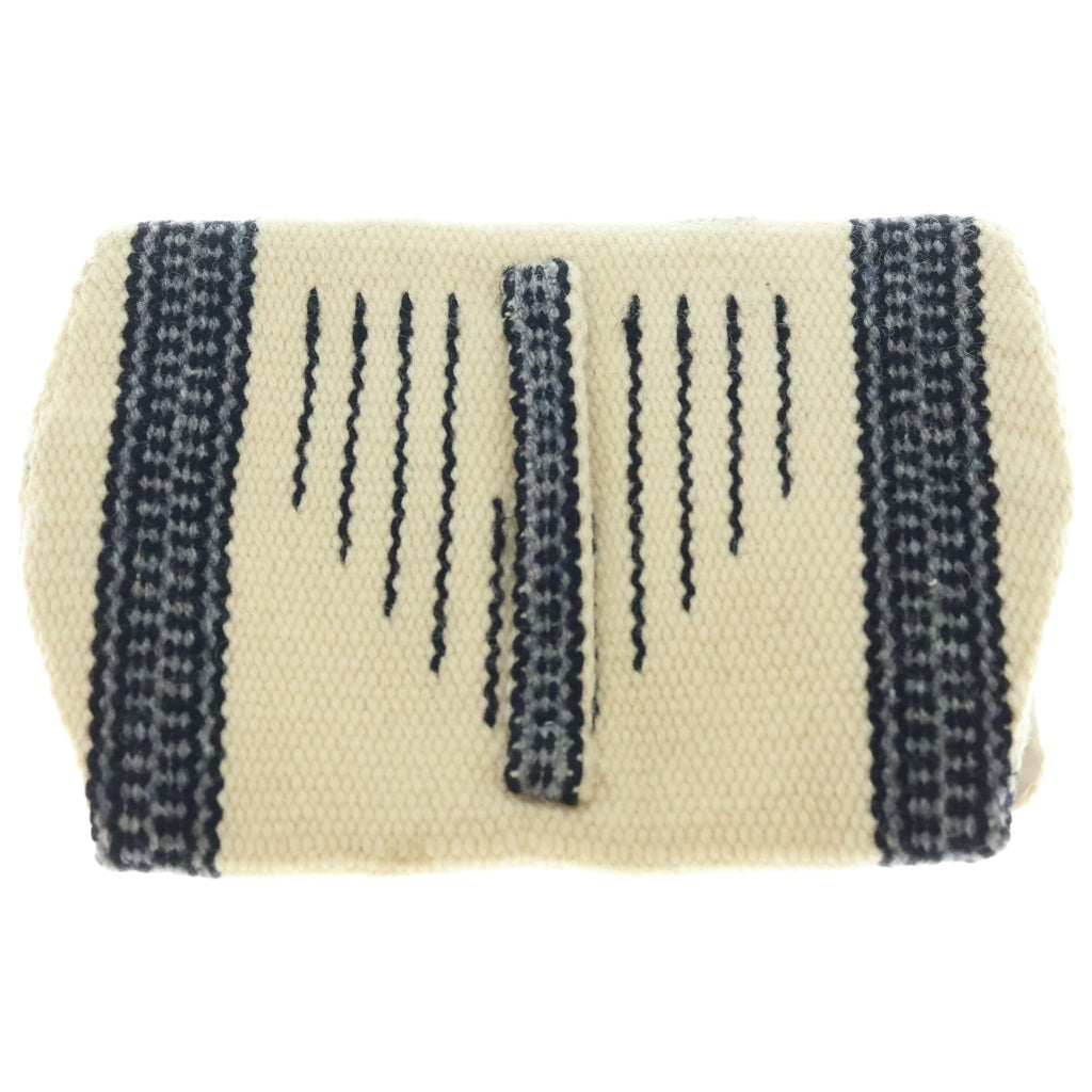 VINTAGE(ヴィンテージ) 30S VINTAGE EL CHIMAYO PURSE TALONボールチェーン チマヨポーチ アイボリー